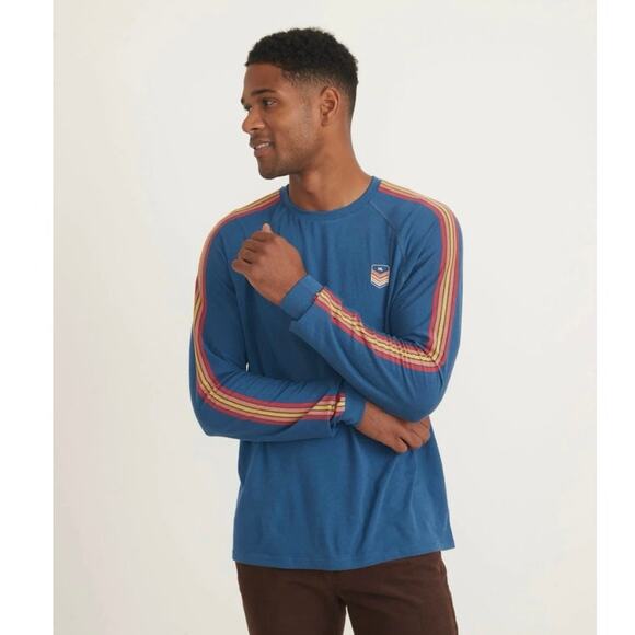 Marine Layer Other - Marine Layer Archive long sleeve men’s striped color way tee